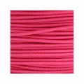 Cordon rond &eacute;lastique 3mm rose - 84