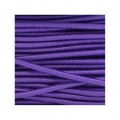 Cordon rond &eacute;lastique 3mm violet - 84