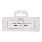 3 Crayons craie + taille crayon bois - Com'1 Idée - 1000