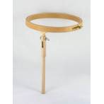 Cercle à broder 25cm avec tige adaptable - 105