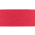 Sangle coton épaisse - rouge - 117