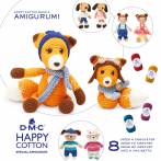 Livret DMC amigurumi Happy Cotton 8 motifs d'animaux - 12