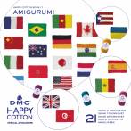 Livret DMC amigurumi Happy Cotton 21 drapeaux - 12