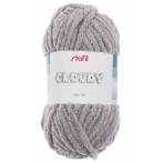 Gros fil chenille Cloudy Stafil amigurumi gris clair 200g - 14