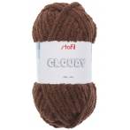Gros fil chenille Cloudy Stafil amigurumi marron 200g - 14