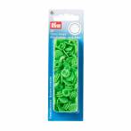 Boutons pression color snaps vert clair 12,4 mm - 17