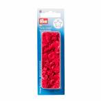 Boutons pression color snaps etoile rouge - 17