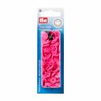 Boutons pression color snaps fleur 13,6 mm fuchsia - 17