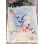 Tissu de L'atelier de Jess & Caro panneau couverture motif XL moana - 179
