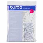 Pochette papier soie quadrill&eacute; Burda x5 - 226