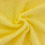 Tissu éponge de bambou jaune banane - 401