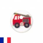 Bouton enfant camion de pompiers - 408