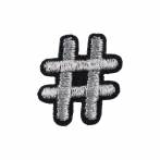 Thermocollant hashtag dièse - 408