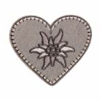 Thermocollant cœur edelweiss - 408