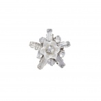 Strass argenté x4 - 408