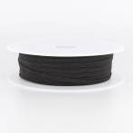 &Eacute;lastique tresse noir 6 g - 458