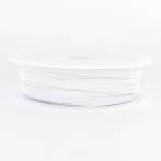 &Eacute;lastique tresse blanc -8 g- - 458