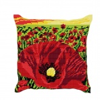 Kit coussin soudan - Coquelicots - 47