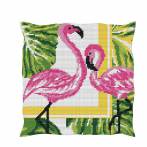 Kit coussin soudan - Flamant rose - 47