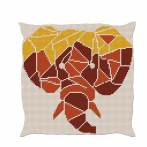 Kit coussin soudan - Éléphant moderne - 47