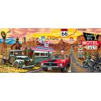 Canevas Luc antique 65/130 - Route 66 - 47