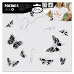 Pochoir Aladine superposable danseuse & papillon - 470