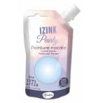 Izink pearly peinture nacrée bleu gris - 470