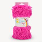 Tissu peluche Kullaloo shaggy 20mm bliste fushia - 486