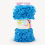 Tissu peluche Kullaloo shaggy 20mm bleu - 486