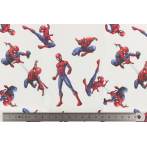 Tissu Spiderman lot de 6 coupons 45x45 cm - 491