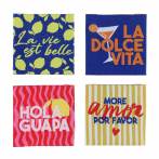 Étiquette à coudre "Dolce Vita" Hola Guapa x5 - 70