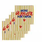 &Eacute;tiquette &agrave; coudre "Dolce Vita"-More Amor x5 - 70