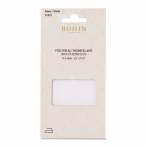 Pièce percale thermocollante 12x45cm blanc - 70