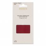 Pièce percale thermocollante 12x45cm bordeaux - 70