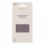 Pièce percale thermocollante 12x45cm gris - 70
