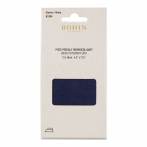 Pièce percale thermocollante 12x45cm bleu marine - 70