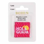 Étiquette à coudre "Dolce Vita" Hola Guapa x4 - 70