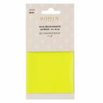 Pièce réfléchissante adhésive 10 x 20 cm jaune - 70