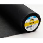 Entoilage Vlieseline tissé coton thermo 90cm noir - 96