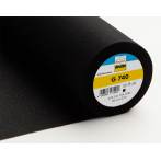 Entoilage Vlieseline tissé coton gratté 90cm noir - 96