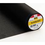 Entoilage Vlieseline non tissé thermocollant souple fil trame 90cm noir - 96