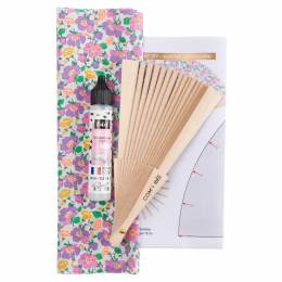 Kit &eacute;ventail petit mod&egrave;le en Liberty Com'1 Id&eacute;e - 1000