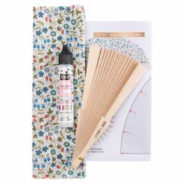 Kit &eacute;ventail petit mod&egrave;le en Liberty Com'1 Id&eacute;e - 1000