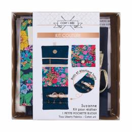 Kit petite pochette bijoux Suzanne - Com'1 Idée - 1000