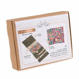 Kit petite pochette bijoux zipp&eacute;e Com'1 Id&eacute;e - 1000