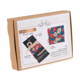 Kit petite pochette bijoux zipp&eacute;e Com'1 Id&eacute;e - 1000