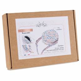 Kit sac rond fille Constance (3-6 ans) en Liberty - Com'1 Id&eacute;e - 1000