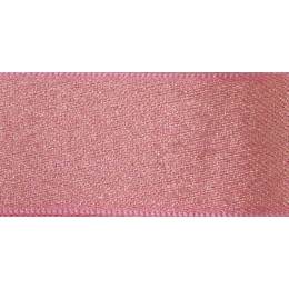 Ruban satin scintillant rose or 15mm - 101