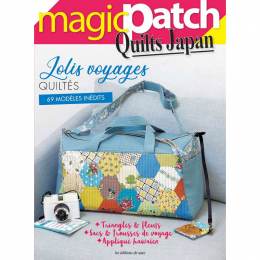 Magic patch quilts japan n°33 -jolis voyages quilt - 105