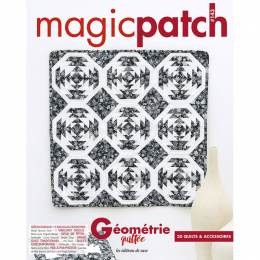Magic patch n° 143 - geometrie quiltee - 20 quilts - 105